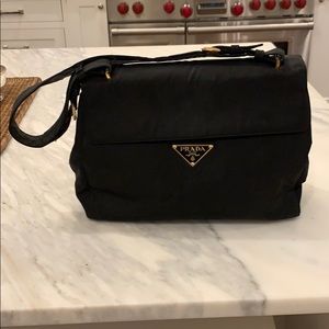 prada gold bag